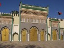 Royal Palace * The Royal Palace in Fes.  Unfortunately, this is as much as you get to see, but your imagination can create the views within. * 576 x 431 * (101KB)